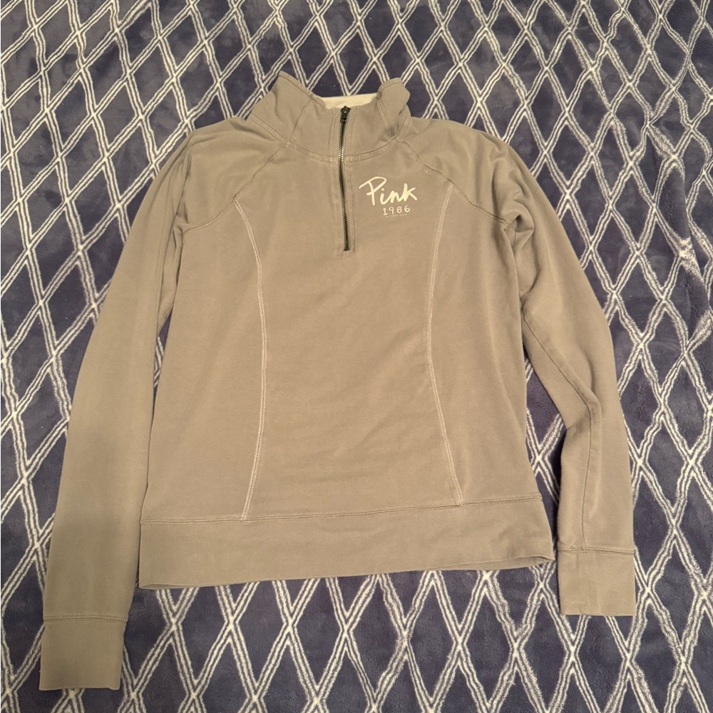 Victoria's Secret Gray Yoga Sweater